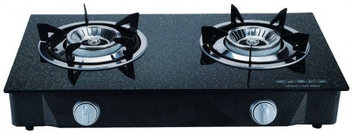 MH-G208 Tempered Glass Top Double Burners stove