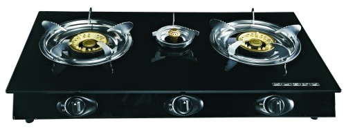 MH-G311 Tempered Glass Top Three Burners stove