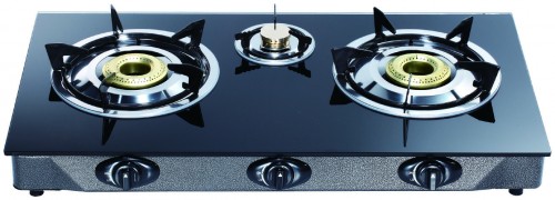MH-G307 Tempered Glass Top Three Burners stove